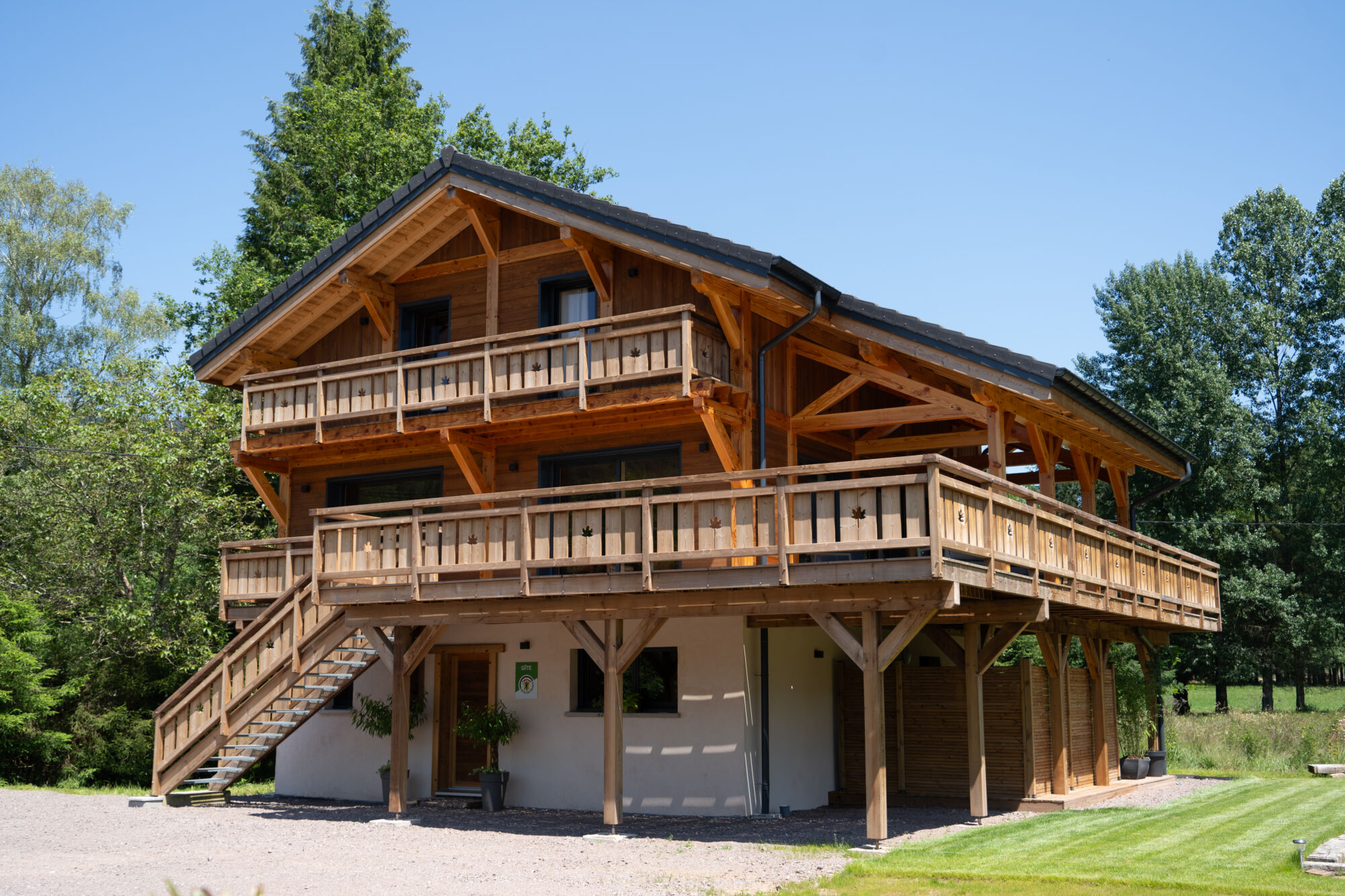 Chalet avec SPA et Sauna dans les Vosges. Nouveauté 2024! Saint-Dié-des-Vosges